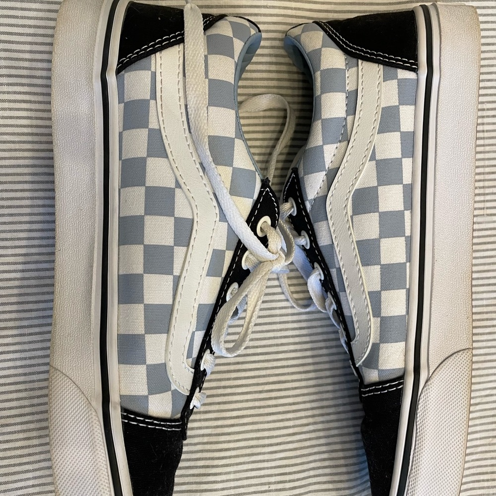 Vans Houndstooth Lace Up Sneakers